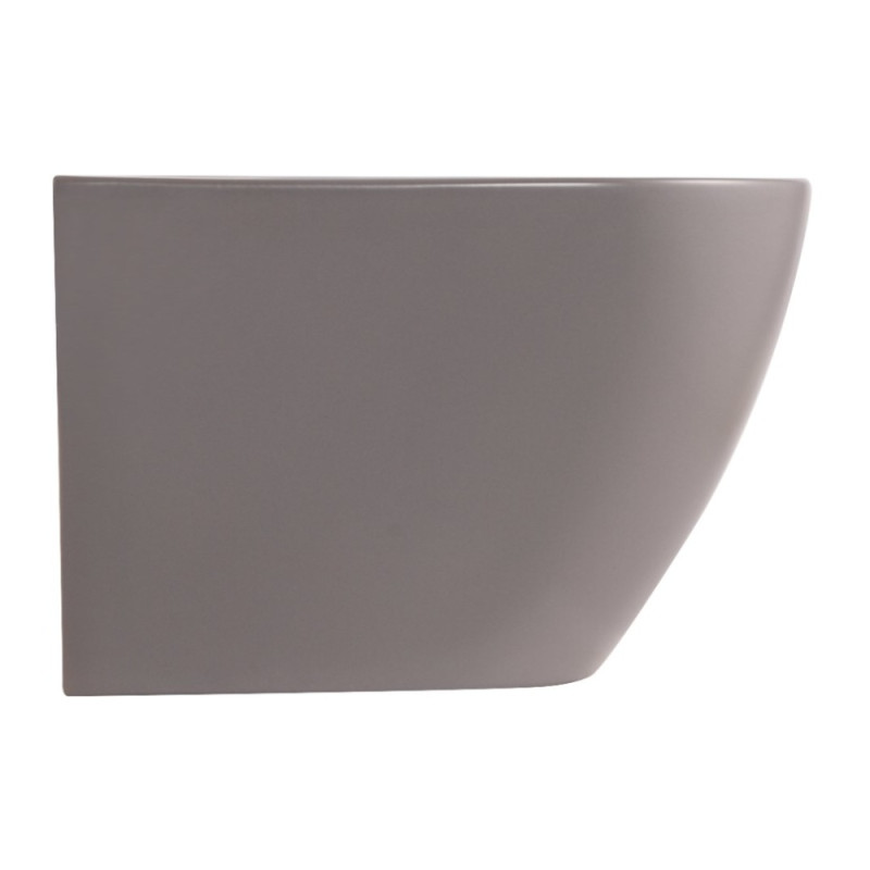 Біде підвісне Qtap Robin 515x370x350 мм, Stone grey QT13551381GSG
