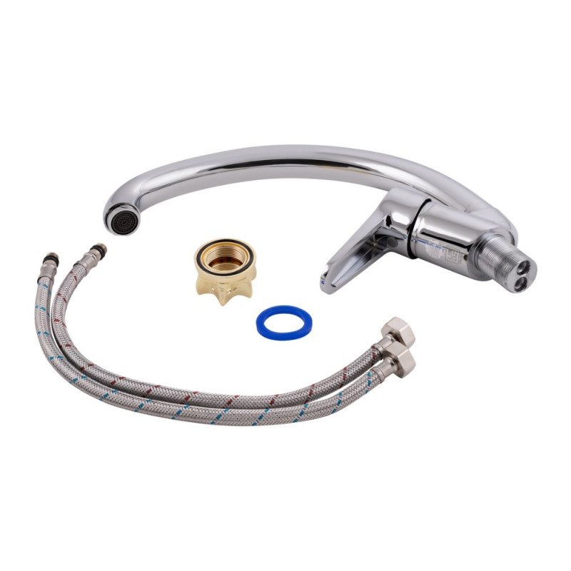 Змішувач для кухні Lidz Nicole 008F (k35) LDNIC008FCRM21877 Chrome