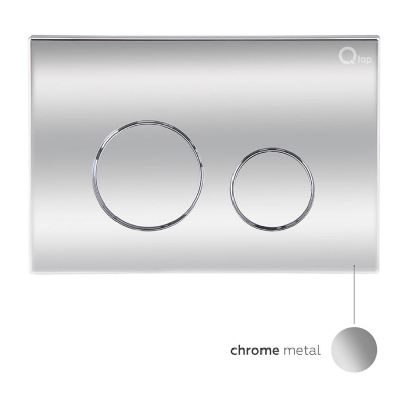 Панель змиву для унітаза Qtap Nest QT0111M11112CRM