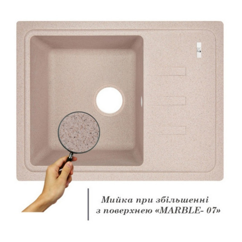 Кухонная мойка Lidz 620x435/200 MAR-07 (LIDZMAR07620435200)