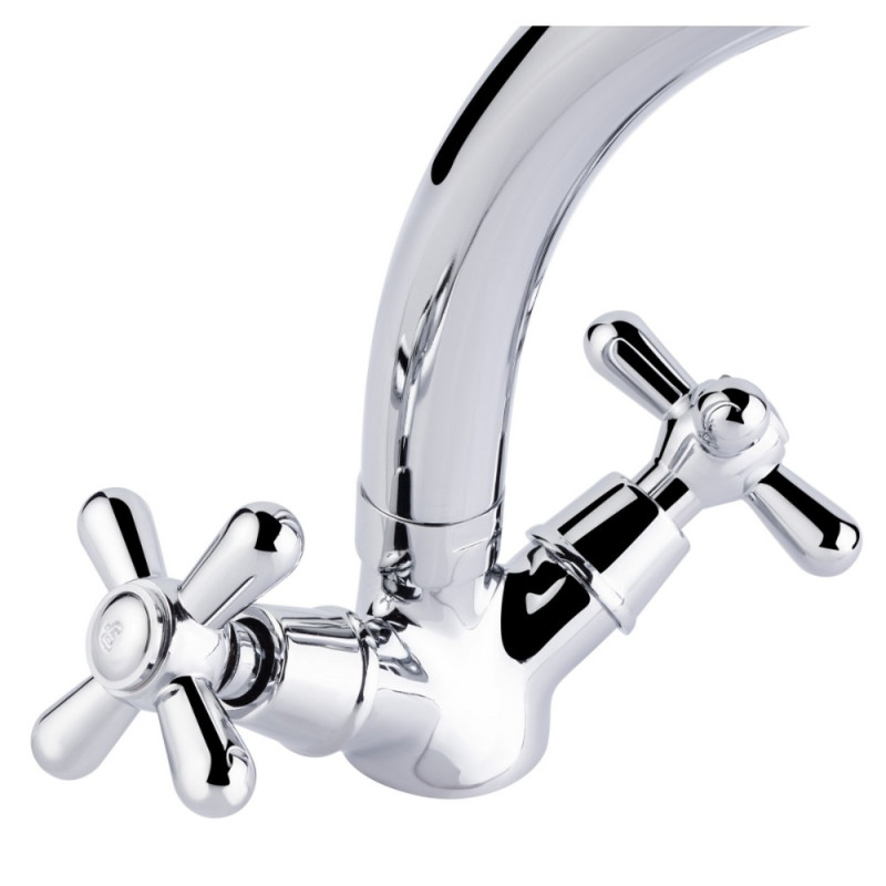 Смеситель для кухни Lidz Dominox 272 двухвентильный LDDOM272CRM35537 Chrome