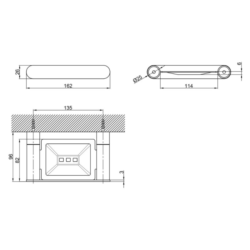 Мильниця Qtap Scorpio настінна QTMDK4102103B Black (Mýdlenka)