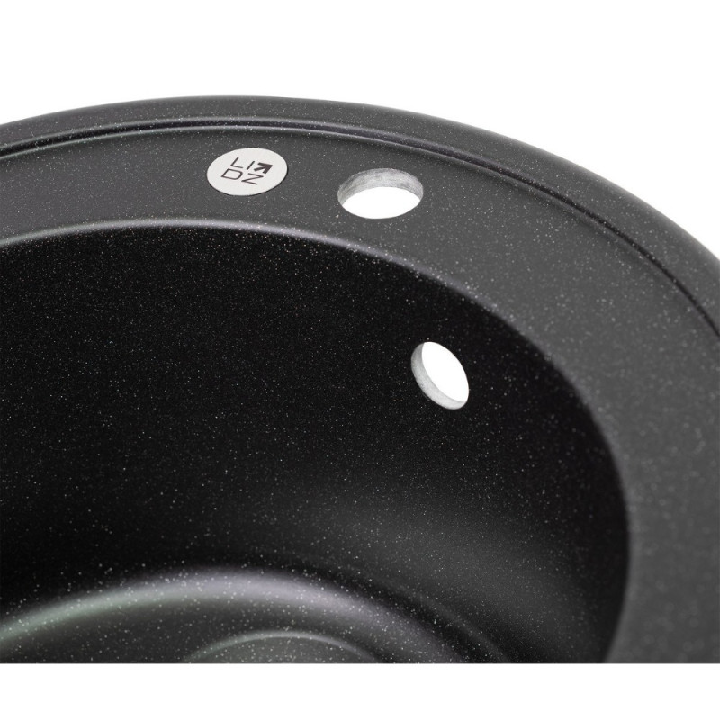 Кухонна мийка Lidz D510/200 BLM-14 (LIDZBLM14D510200)