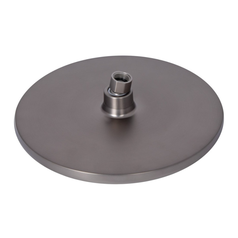 Душова система універсальна Qtap Slavonice на три споживача (з виливом) QTSLA111GMB45910 Gunmetal Black PVD