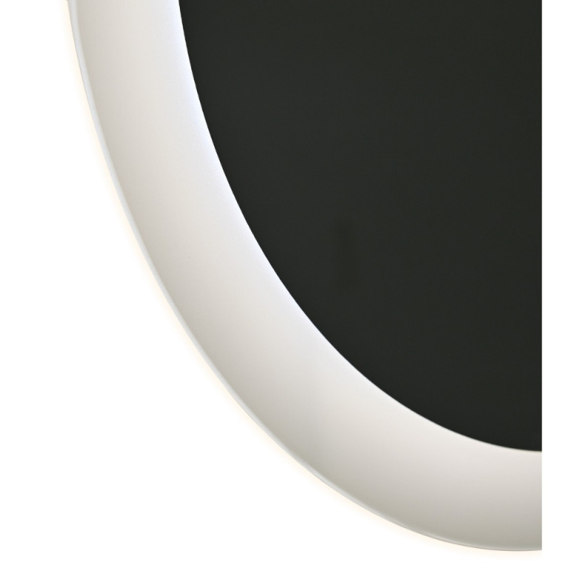 Дзеркало Qtap Taurus R600 з LED-підсвічуванням Touch, з антизапотіванням, з димером, рег. темп. кольору (3000-6500K) QT2478R607
