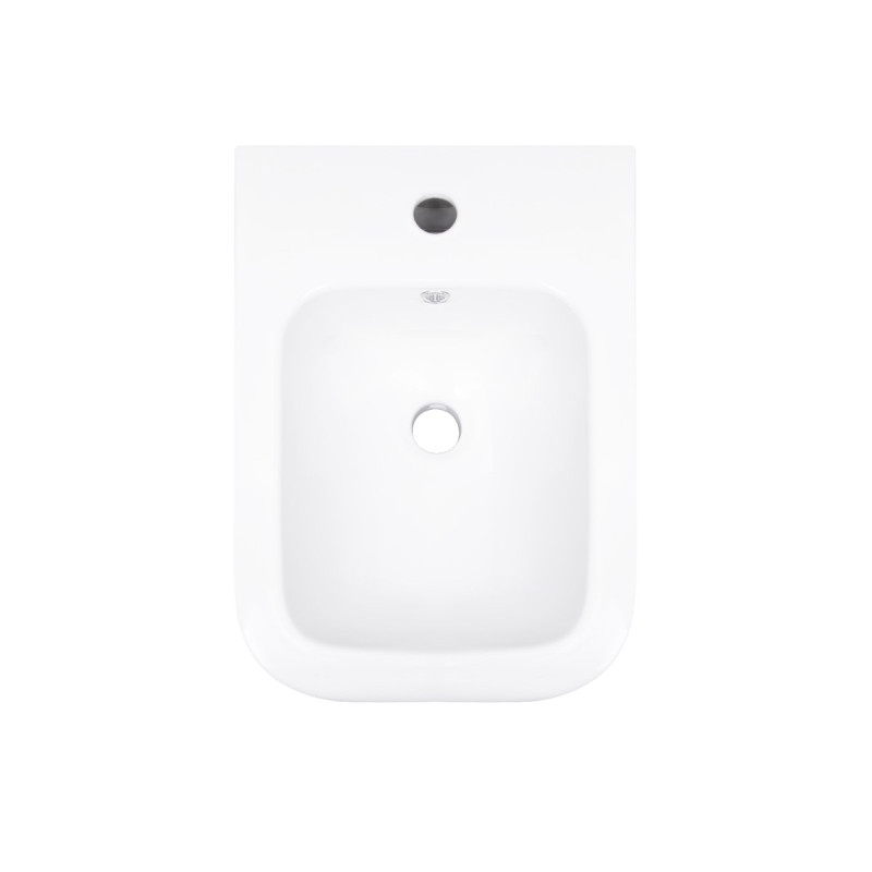 Биде подвесное Qtap Crow 485х340х290 мм White QT05555371W