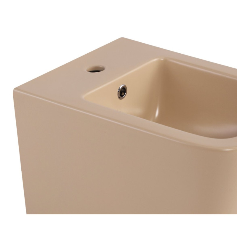 Біде підвісне Qtap Tern 520x350x330 мм, Beige QT17551303GSB