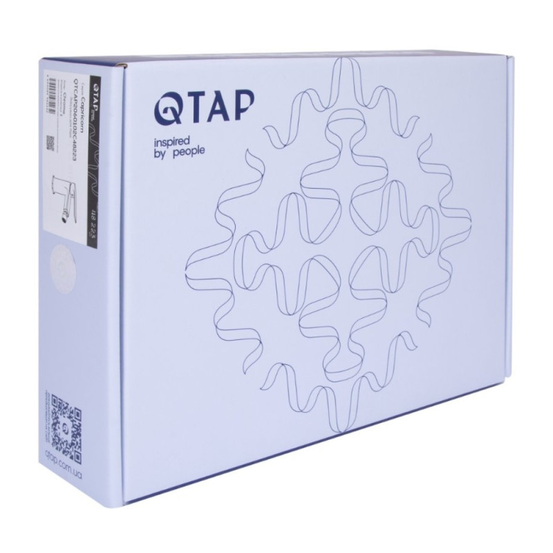 Змішувач для биде Qtap Capricorn Chrome (k26) QTCAP2060102C48223