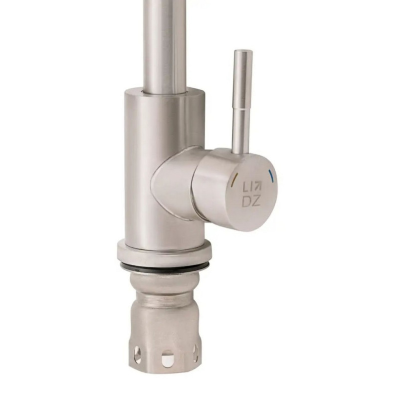 Змішувач для кухні Lidz Aria 015F (k35) LDARI015FNKS21689 Nickel