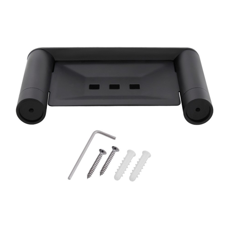 Мильниця Qtap Scorpio настінна QTMDK4102103B Black (Mýdlenka)