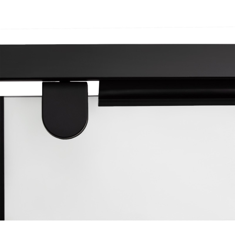 Душова кабіна Qtap Scorpio BLA10115-AC6 100x100 см, скло Clear 6 мм, покриття CalcLess без піддона