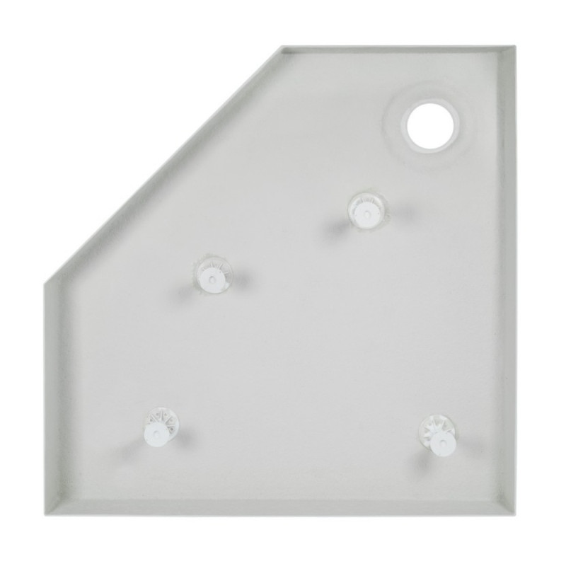 Душовий піддон Qtap Diamond 309912 90x90x12 см + сифон