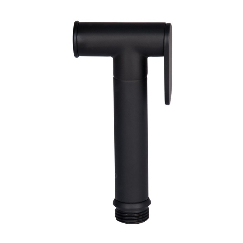 Лійка для гігієнічного душу Qtap Rucni округла QT889910842855OB Black Matt