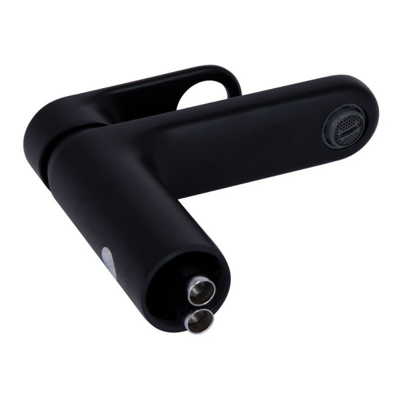 Змішувач для раковини Qtap Jay QTJAY270BLM45545 Black Matt