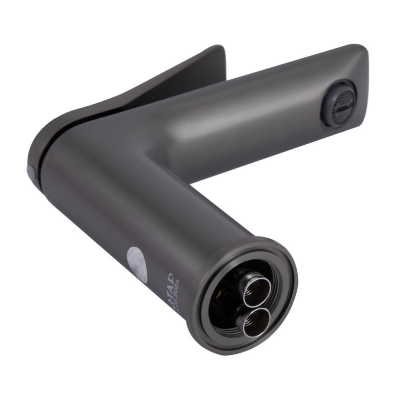 Змішувач для раковини Qtap Presto QTPRE270GRP45581 Graphite