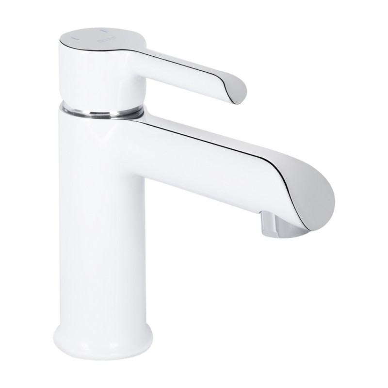 Смеситель для раковины Qtap Grand (с гигиеническим душем) QTGRA272CRW45671 Chrome/White