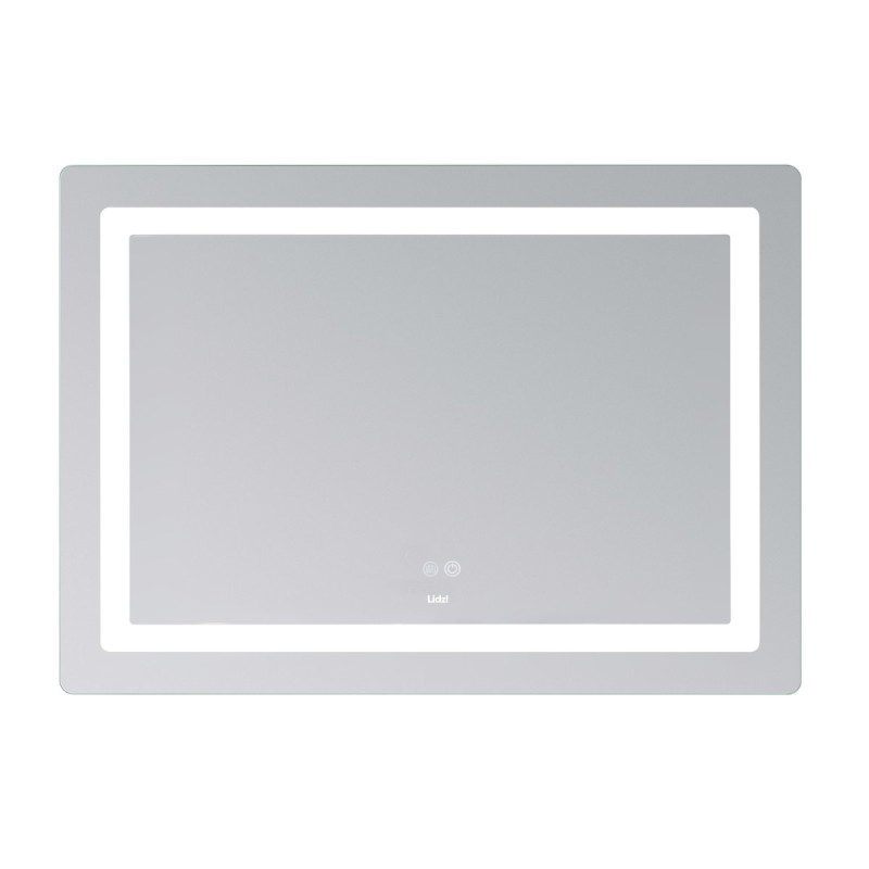 Дзеркало Lidz Kubis (KU2) 1000х800 з LED-підсвічуванням Touch, з антизапотіванням, з димером, рег. яскравості LD78LF6141008048450