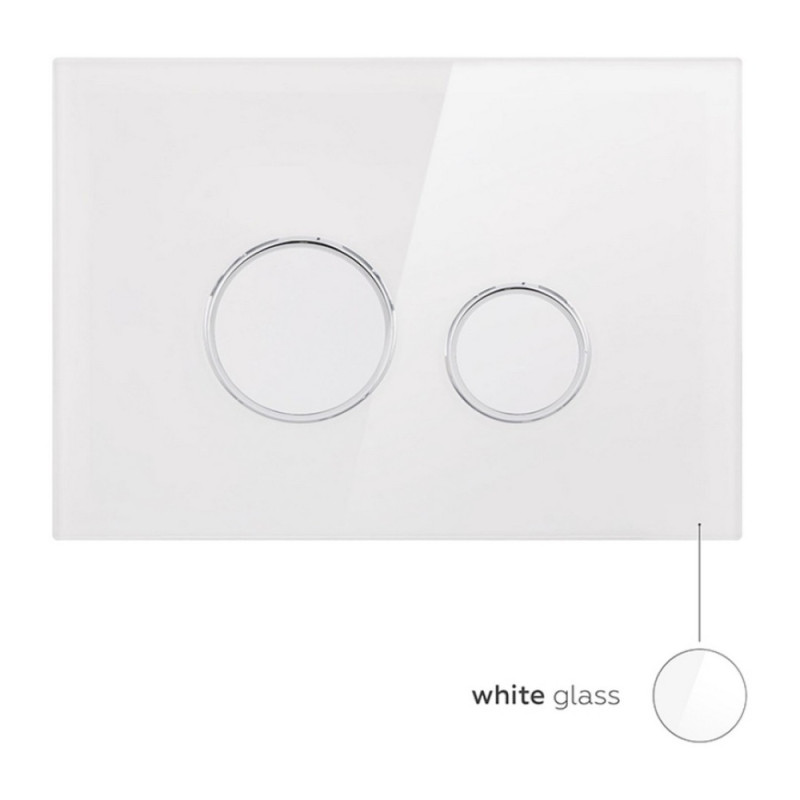 Панель змиву для унітаза Qtap Nest QT0111V1164GW