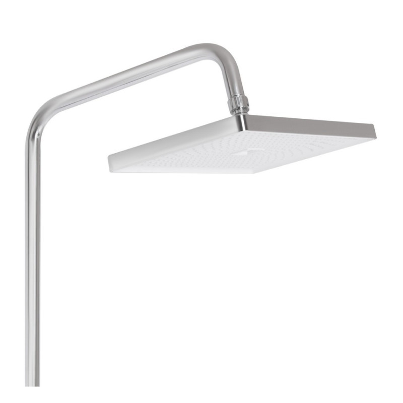 Душова система універсальна Qtap Presto на три споживача (з виливом) QTPRE111CRW45580 Chrome/White