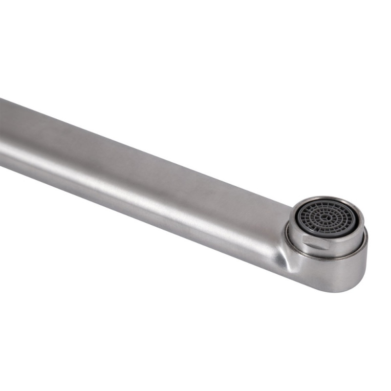 Змішувач для ванни Lidz Luna 005 (з душовим гарнітуром) (k35) LDLUN005NKS46093 Nickel