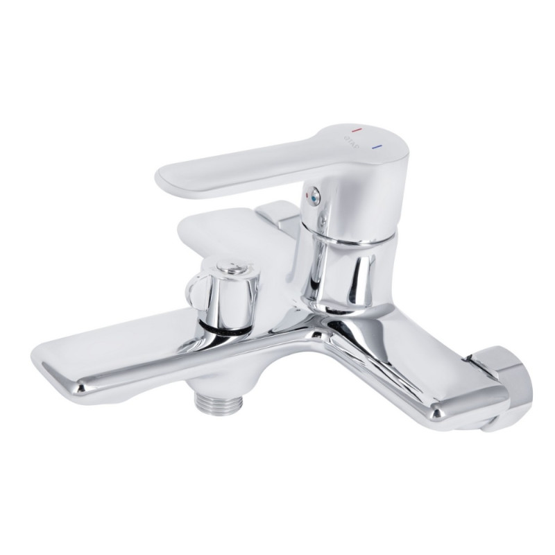 Змішувач для ванни Qtap Taurus (з душовим гарнітуром) QTTAU259CRM45661 Chrome