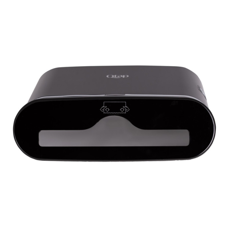 Тримач для паперових рушників Qtap Pohodli 300 мм QTDR600BP Black (Pobut)