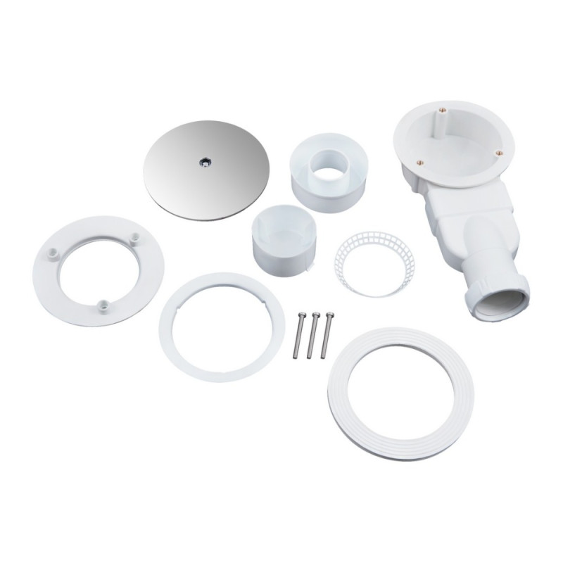 Душевой поддон Qtap Robin 308812C 80x80x12 см + сифон