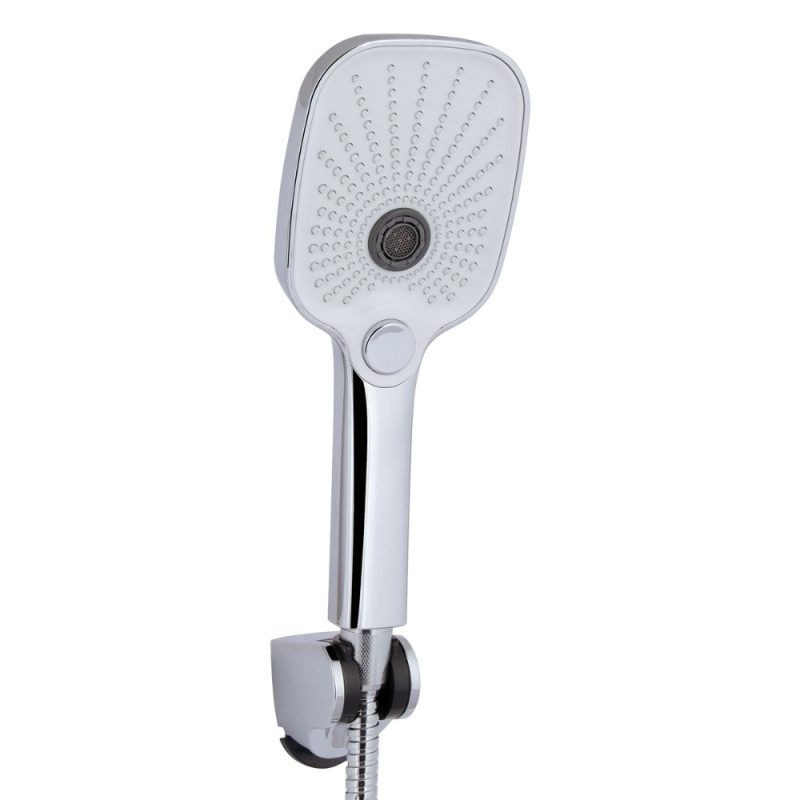 Змішувач для ванни Qtap Gemini (з душовим гарнітуром) QTGEM259CRM45681 Chrome