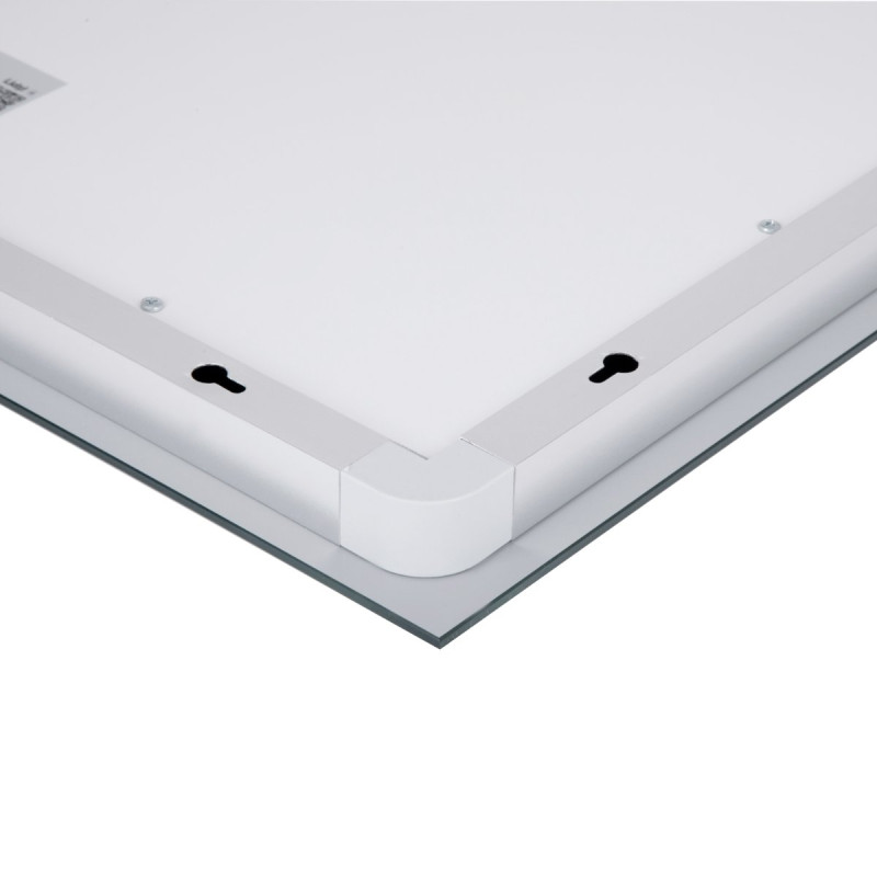 Дзеркало Lidz Kubis (KU1) 900х700 з LED-підсвічуванням Touch, з антизапотіванням, з димером, рег. яскравостіLD78LF9049070