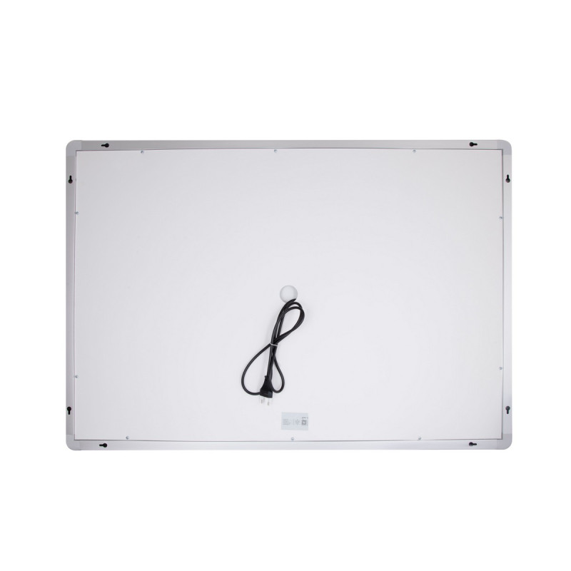 Дзеркало Qtap Mideya 1000х700 з LED-підсвічуванням Touch, з антизапотіванням, димером QT2078NCF10070W