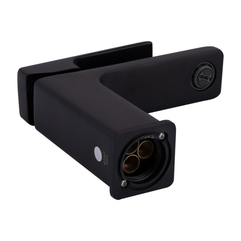 Змішувач для раковини Qtap Gemini (з гігієнічним душем) QTGEM272BLM45690 Black Matt