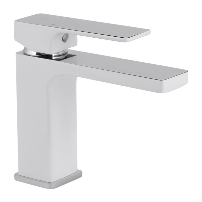 Змішувач для раковини Qtap Gemini (з гігієнічним душем) QTGEM272CRW45691 Chrome/White