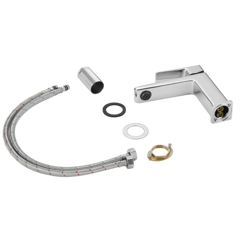 Смеситель латунный для раковины Lidz Orion 001F (k25) LDORI001FCRM48091 Chrome