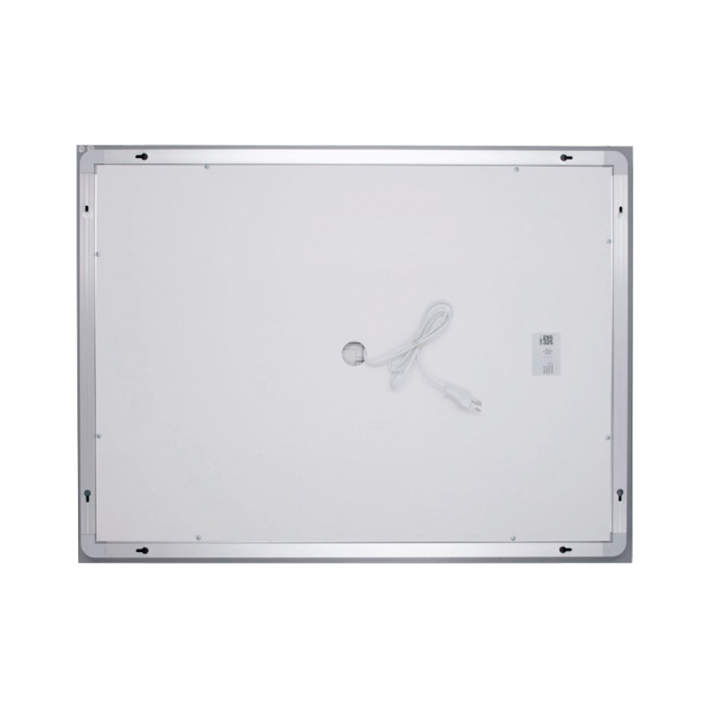 Зеркало Lidz Kubis (KU1) 900х700 с LED-подсветкой Touch, с антизапотеванием, с диммером, рег. яркости LD78LF9049070