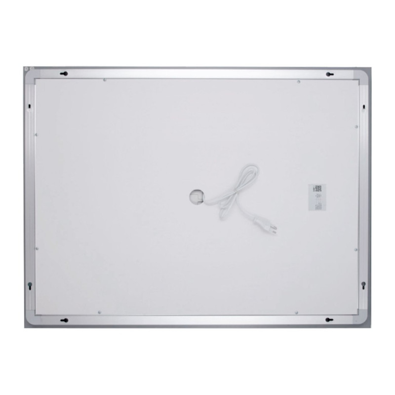 Дзеркало Lidz Kubis (KU1) 900х700 з LED-підсвічуванням Touch, з антизапотіванням, з димером, рег. яскравостіLD78LF9049070