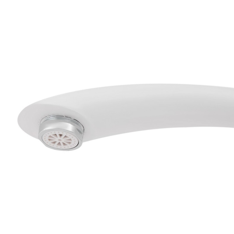 Проточний кран-водонагрівач кухонний для кухні Lidz Warm 057 LDWAR057WCR24983 White / Chrome