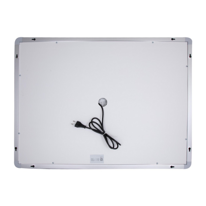 Дзеркало Qtap Mideya (DC-F904) 800х600 з LED-підсвічуванням Touch, з димером QT2078F904W
