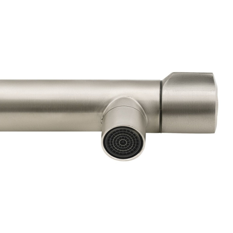 Монокран для кухні Lidz Mono 269F з нерухомим виливом LDMON269FNKS34928 Nickel