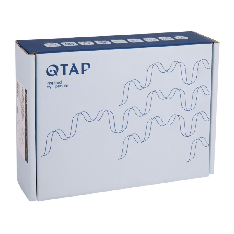 Смеситель для раковины Qtap Swan Cascada QTSWA270CRM45564 Chrome