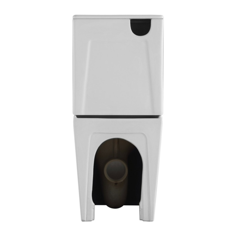 Унитаз напольный Qtap Tern Ultra Quiet безободковый с сиденьем Soft-Close QT17226003AW White