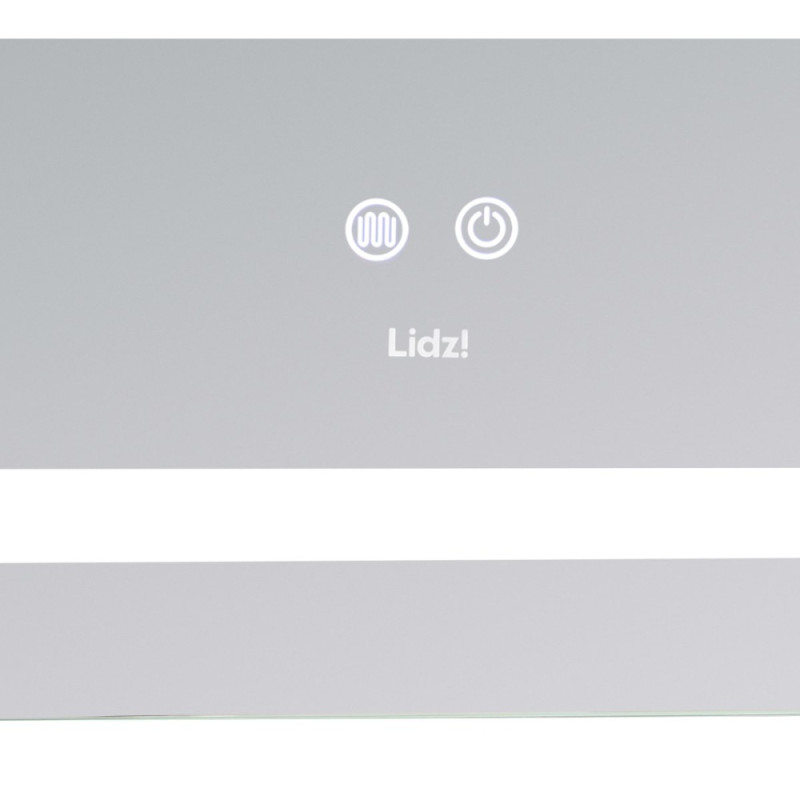 Дзеркало Lidz Kubis (KU2) 1000х800 з LED-підсвічуванням Touch, з антизапотіванням, з димером, рег. яскравості LD78LF6141008048450