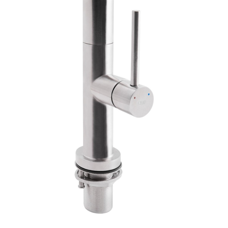 Смеситель для кухни Qtap Zdenek QTZDN9032103FC Brushed Nickel PVD