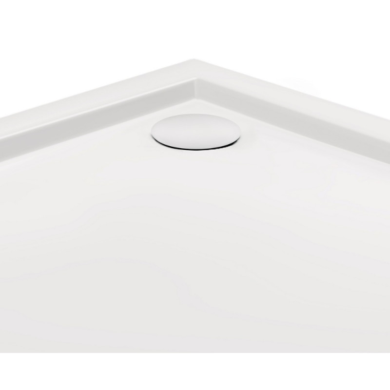 Душовий піддон Qtap Robin 301112 100x100x12 см + сифон