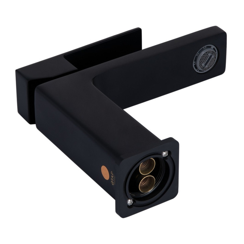 Змішувач для раковини Qtap Gemini QTGEM270BLM45674 Black Matt