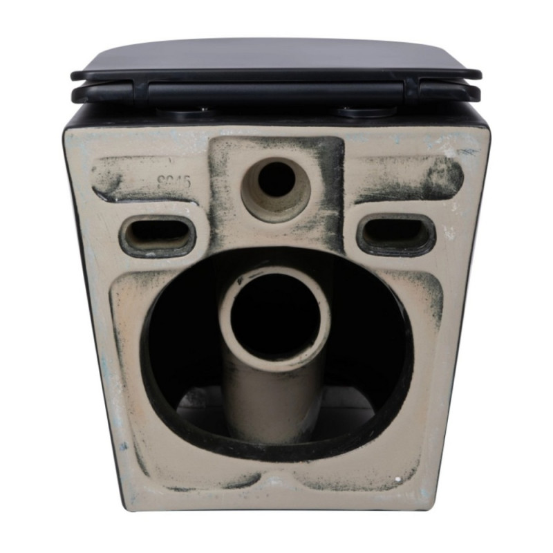 Унитаз подвесной Qtap Scorpio Ultra Quiet с сиденьем с сиденьем Soft-Close MATT BLACK QT14332380AMB