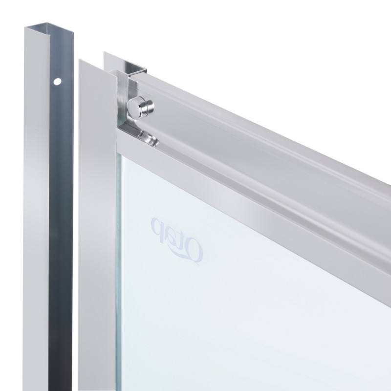 Душова кабіна Qtap Pisces CRM107-9SP5 75-90x75-90 см, скло Pear 5 мм без піддона