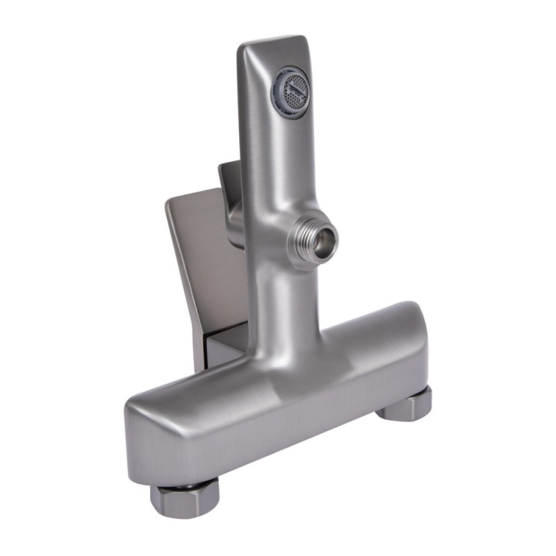 Змішувач для ванни Qtap Presto (з душовим гарнітуром) QTPRE259GRP45584 Graphite