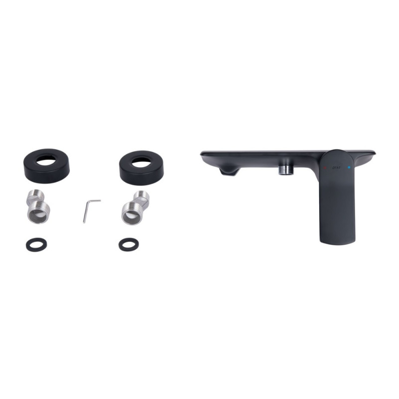 Змішувач для душу Qtap Slavonice QTSLA266BLM45908 Black Matt