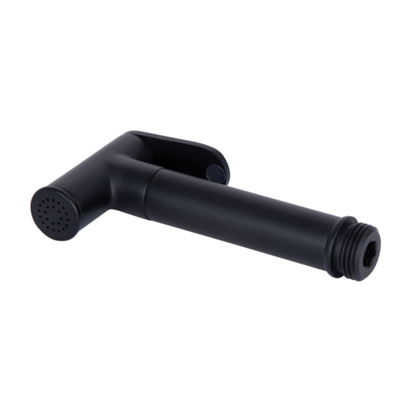 Набор для гігієнічного душу Qtap Slavonice округлий QTSLA262BLM45917 Black Matt