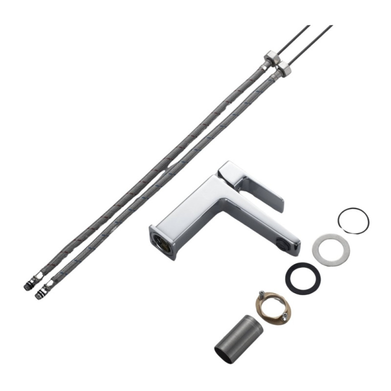 Смеситель латунный для раковины Lidz Orion 001F (k25) LDORI001FCRM48091 Chrome
